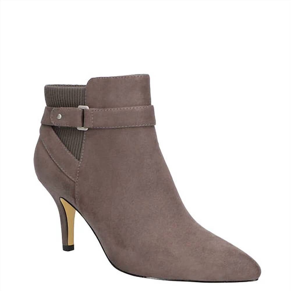 NEW BELLA-VITA SHOES SHOP women's aileen suede booties in grey